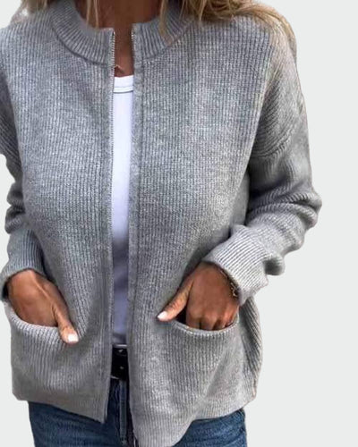Pleteni pamukasti kardigan