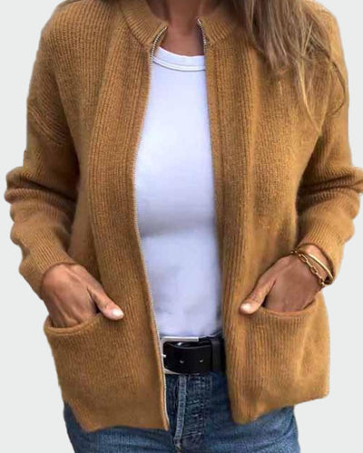 Pleteni pamukasti kardigan