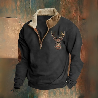 PAOLO™ | Pulover s četvrtim zipom za udobnost i eleganciju