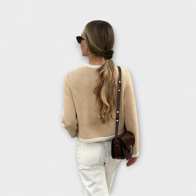 Klasični kardigan s ukrasnim džepovima