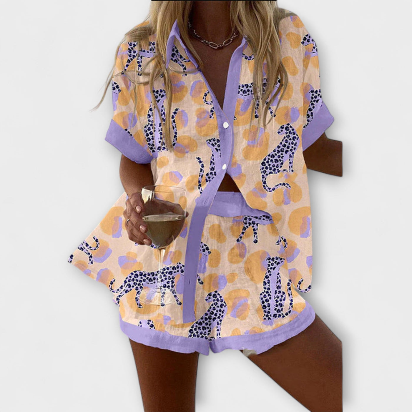 Reolia – Set s leopard uzorkom