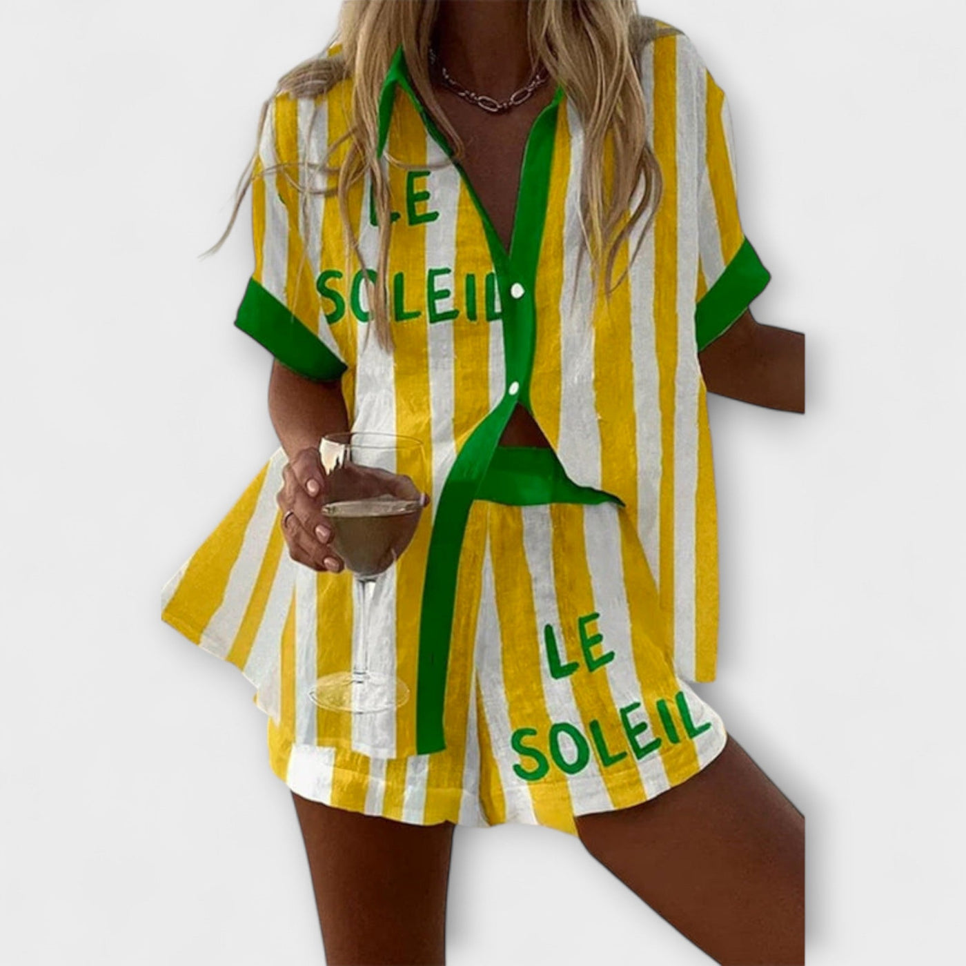 Halora – Žuti laneni stil s stilom