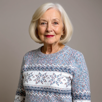 Caroline | Vintage otkačeni pulover